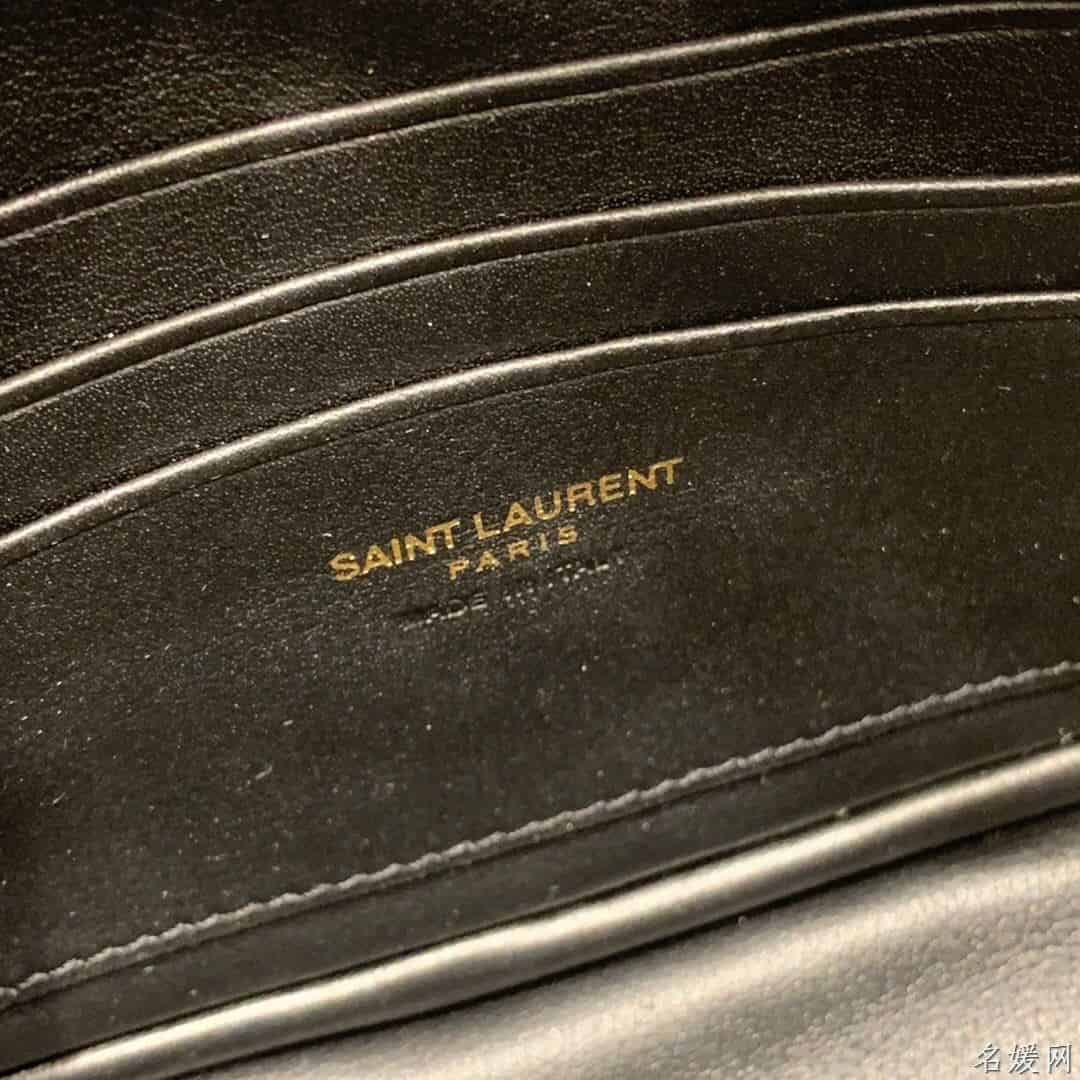 YSL/圣罗兰 LOU 迷你提花粒面压花真皮包 585040
