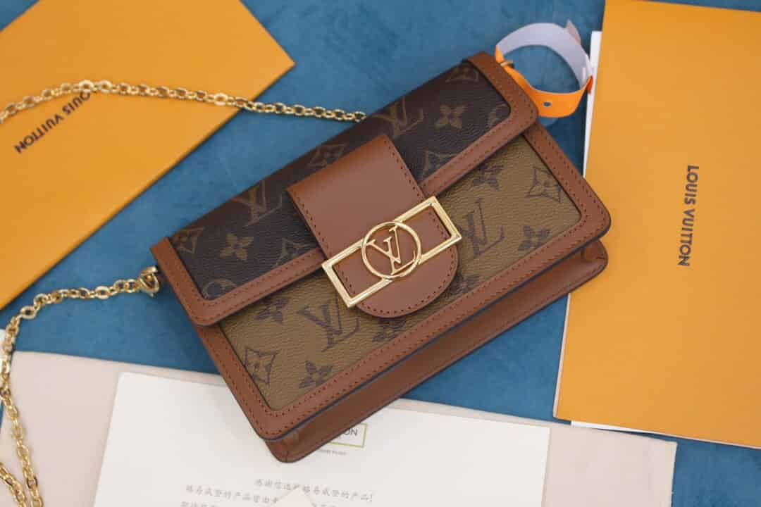 Louis Vuitton LV Dauphine 达芙妮链条斜挎包M68746 - 名媛网