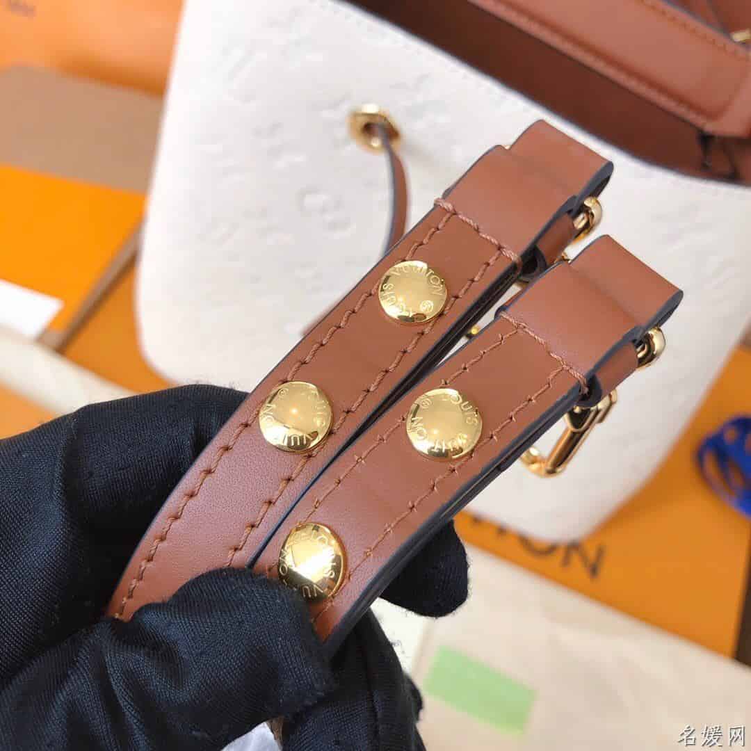 LV 2020新款压纹皮革NéoNoé水桶包M45256 M45307 M45306