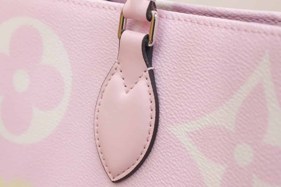 LV M45119 夏日系列ONTHEGO粉色渐变托特手提购物袋