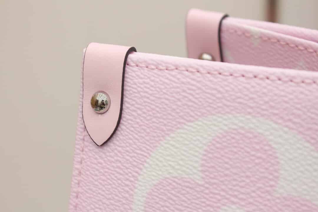 LV M45119 夏日系列ONTHEGO粉色渐变托特手提购物袋