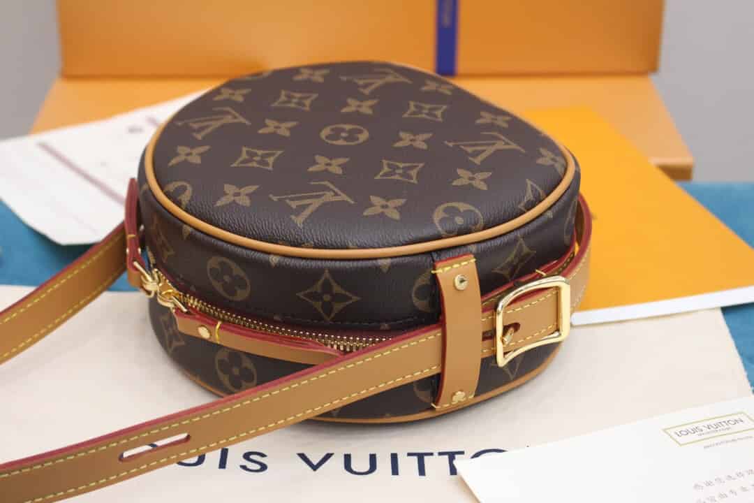 LV 2020新款老花圆饼包小号女包单肩斜挎包 M45149