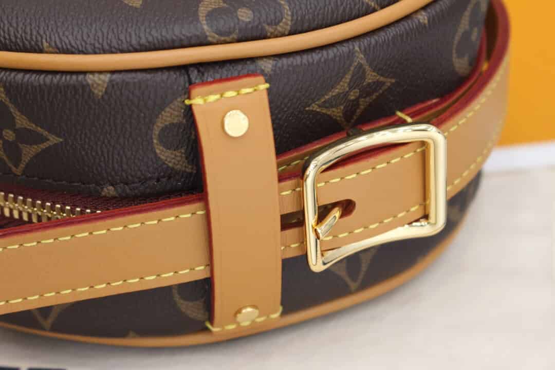 LV 2020新款老花圆饼包小号女包单肩斜挎包 M45149