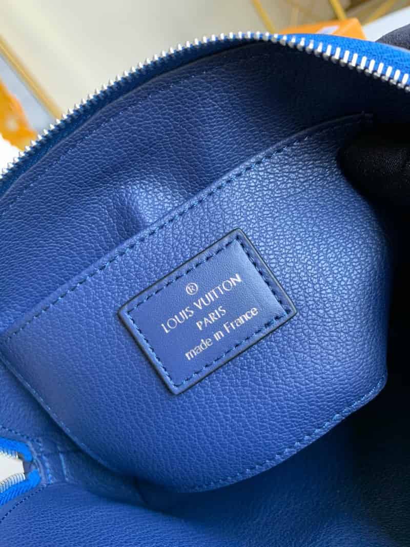 LV 2020夏日系列扎染渐变蓝色Escale化妆包 M69138