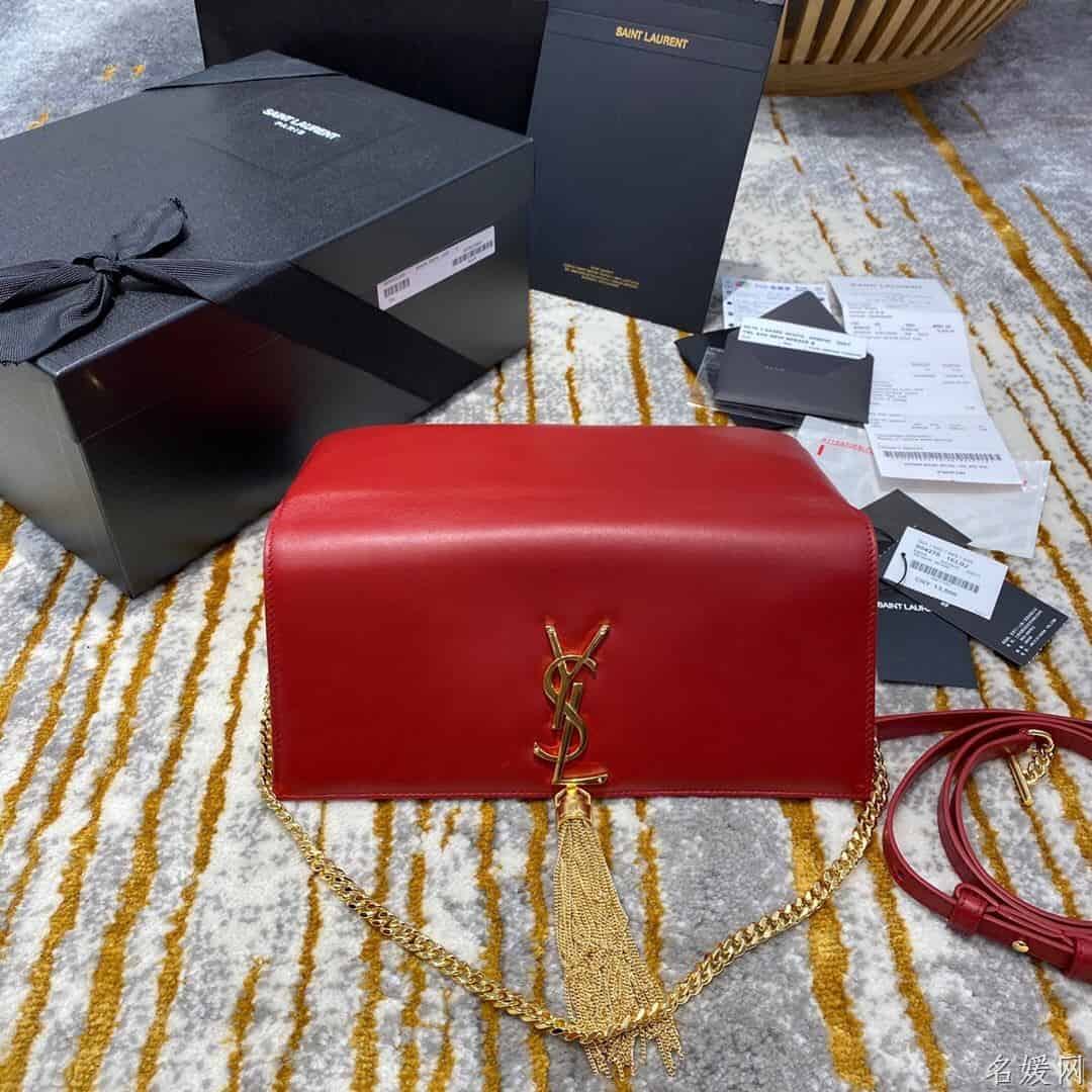 YSL kate 99 小羊皮链条单肩斜挎包 6042761EL0J6805