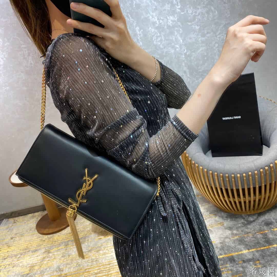 YSL kate 99 小羊皮链条单肩斜挎包 6042761EL0J1000