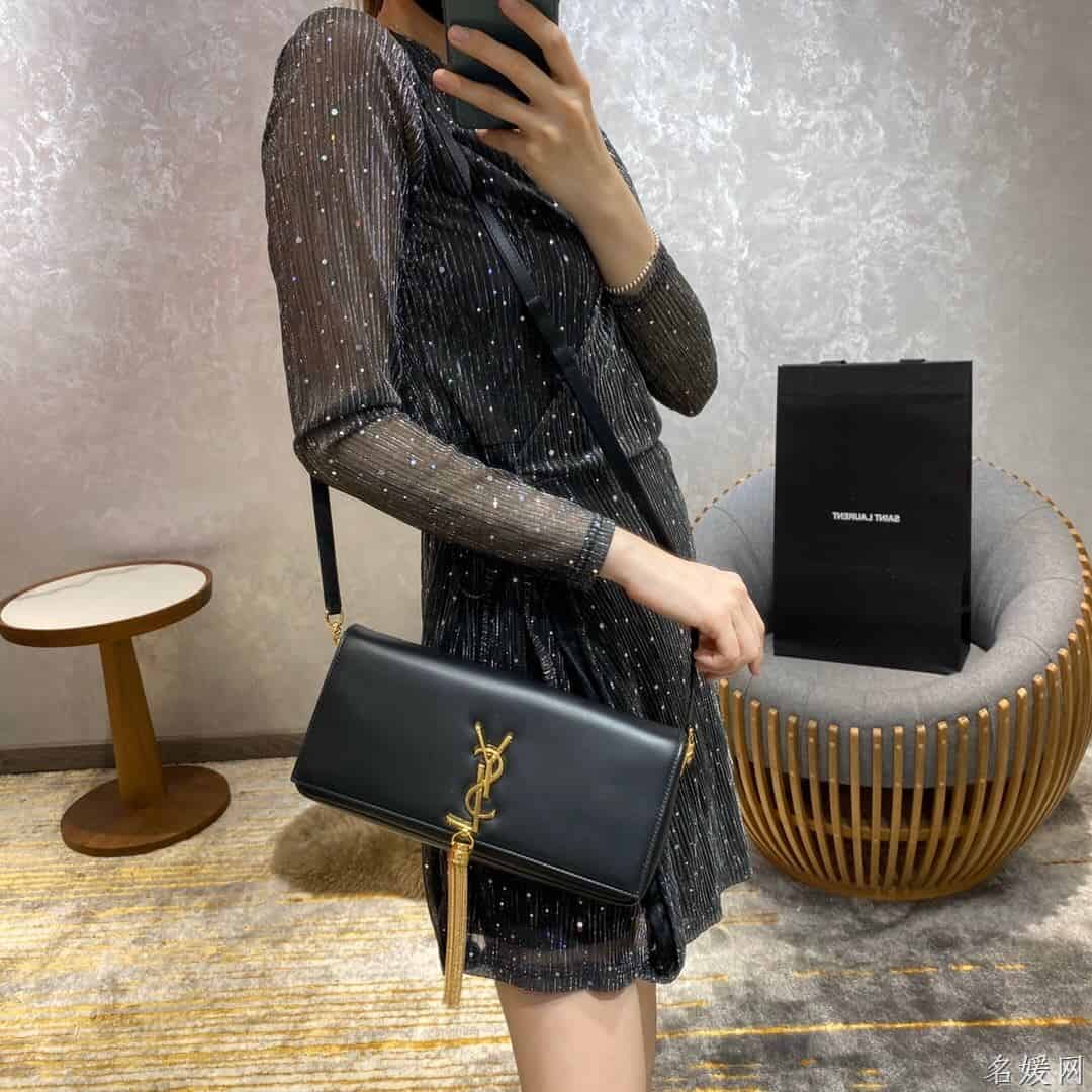 YSL kate 99 小羊皮链条单肩斜挎包 6042761EL0J1000