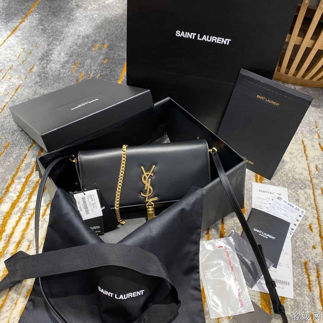 YSL kate 99 小羊皮链条单肩斜挎包 6042761EL0J1000
