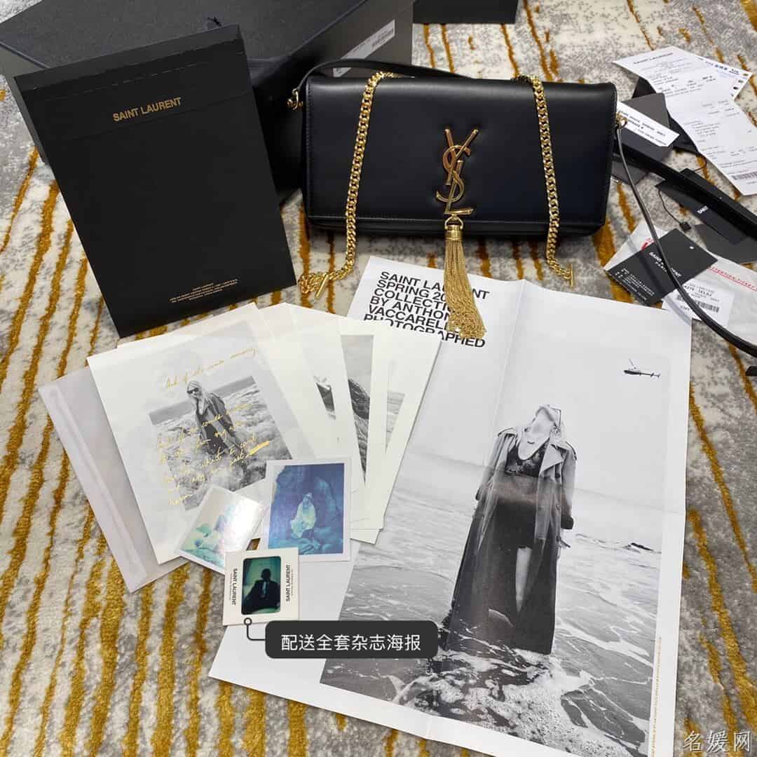 YSL kate 99 小羊皮链条单肩斜挎包 6042761EL0J1000