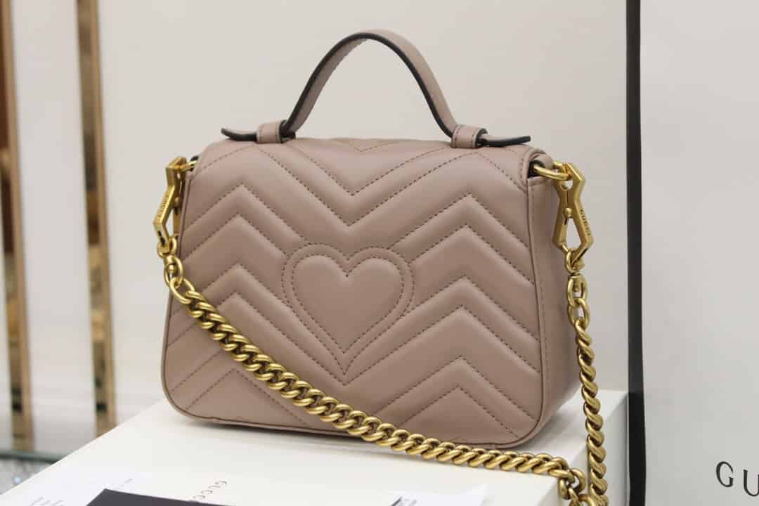 Gucci GG Marmont mini top handle bag 547260 DTDIT 5729