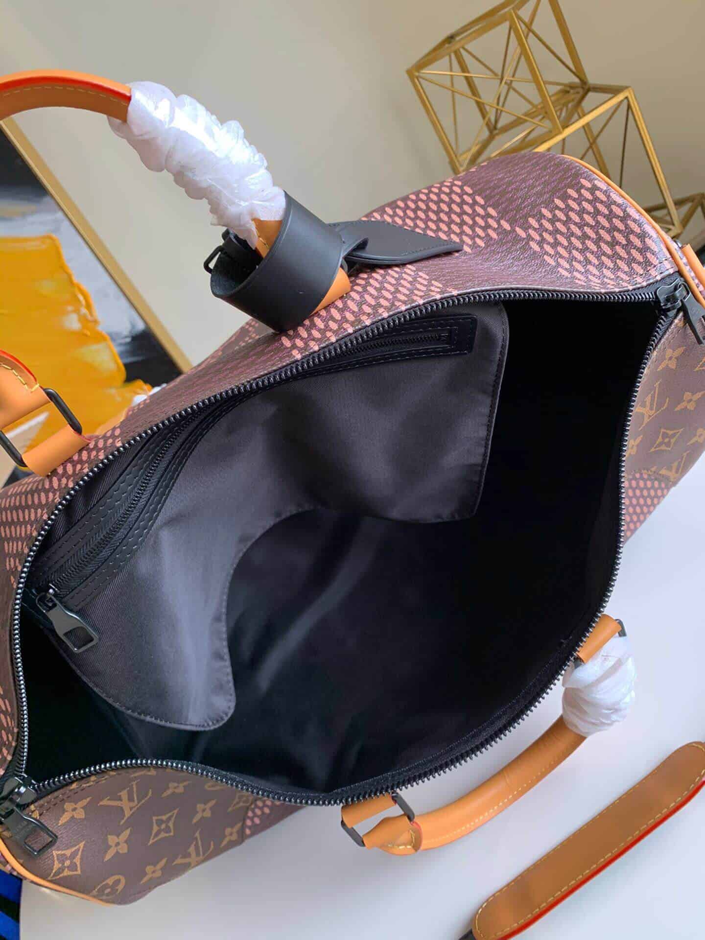 LV N40360 X NIGO限量联名系列Keepall 50 旅行袋