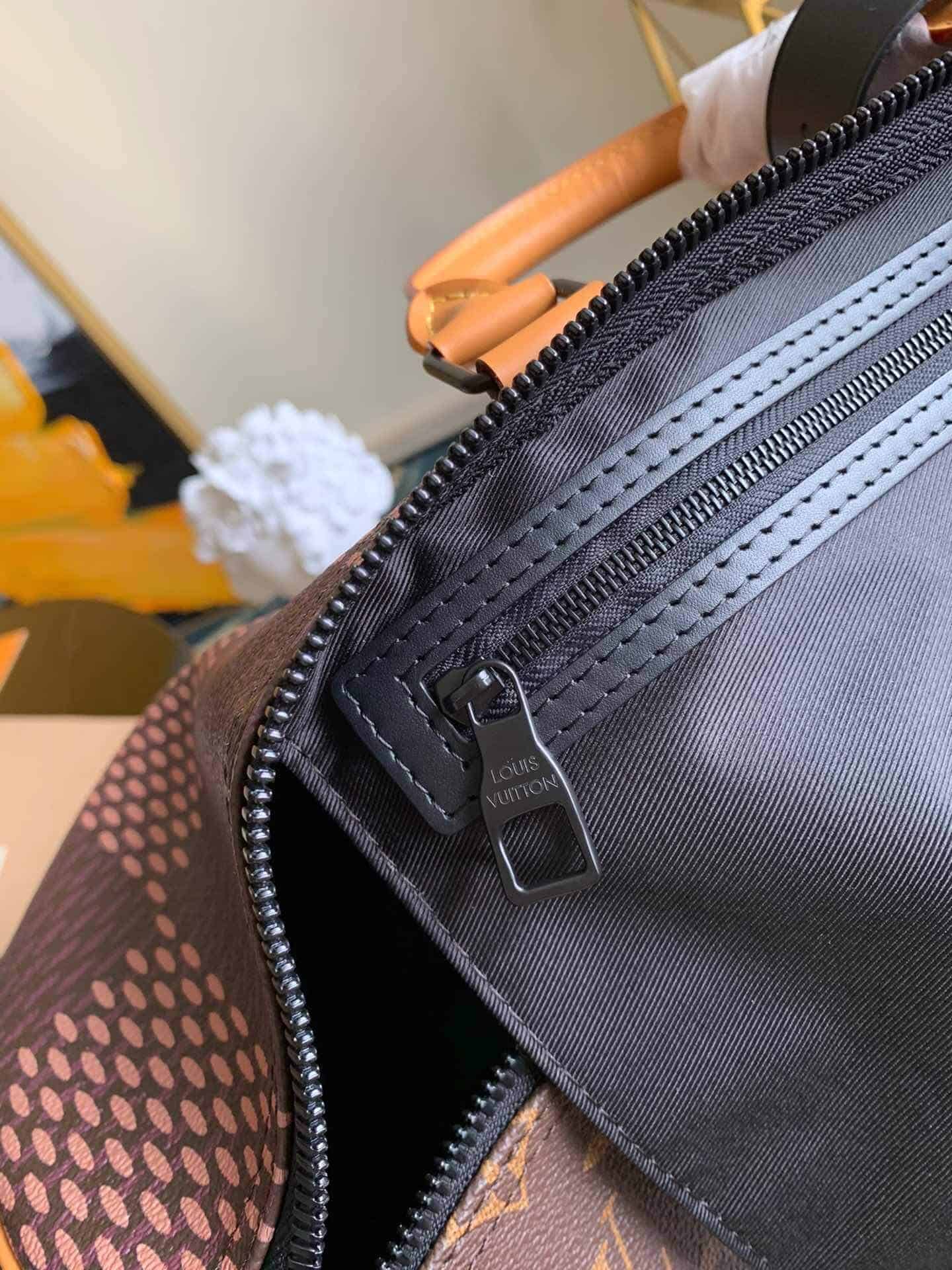 LV N40360 X NIGO限量联名系列Keepall 50 旅行袋