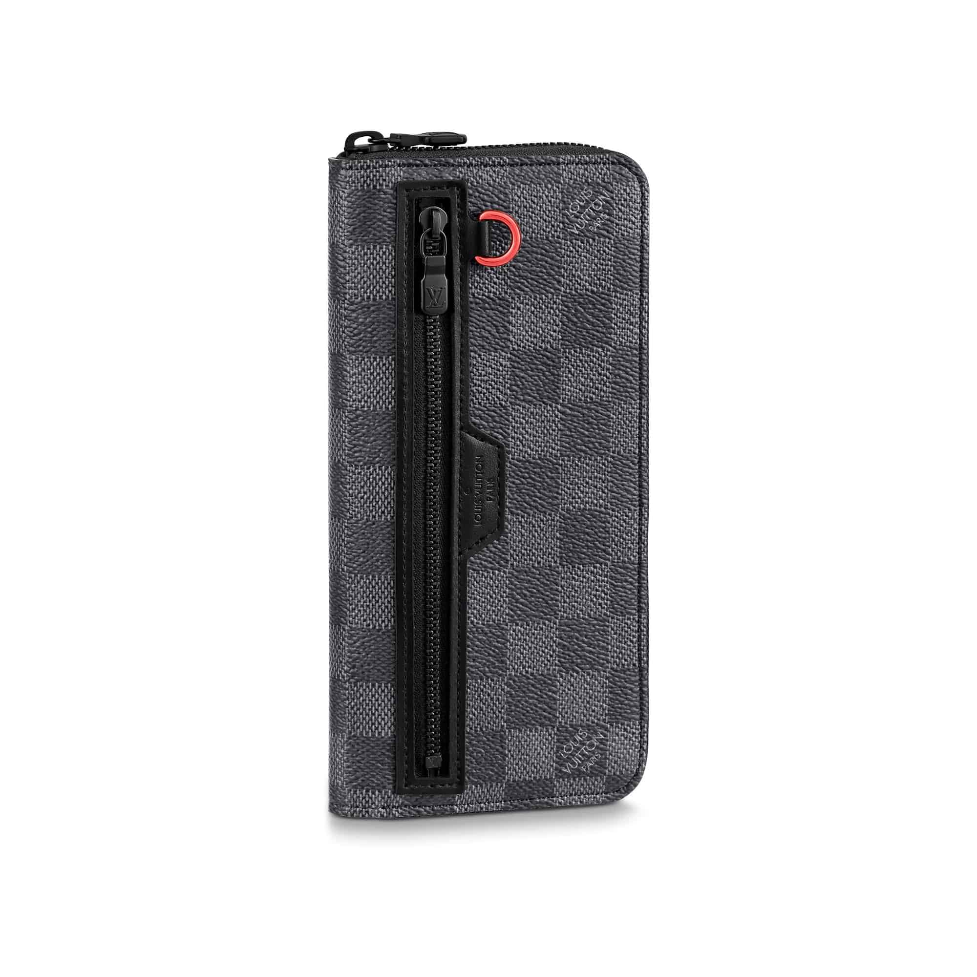 LV N60355 Damier Graphite Utility拉链钱包
