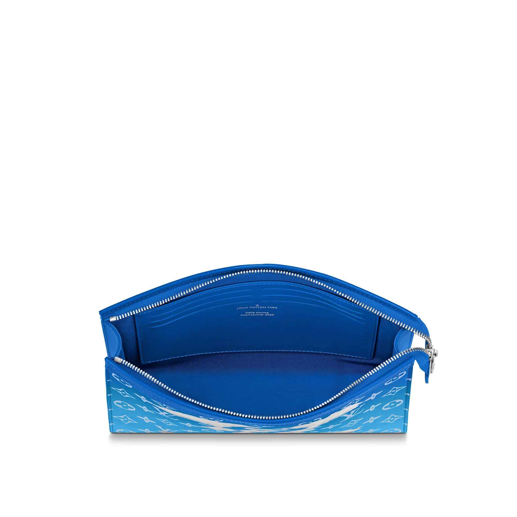 LV M45480 蓝天白云朵系列Pochette Voyage手拿包