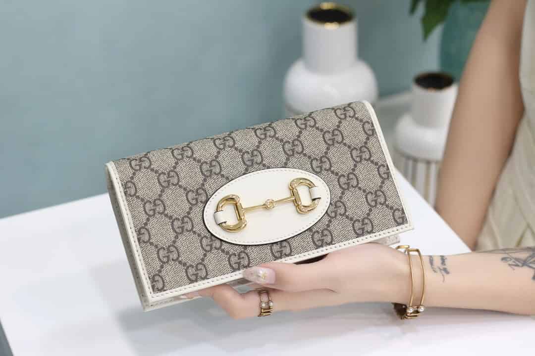Gucci Horsebit 1955 wallet with chain 621892 92TCG 9761