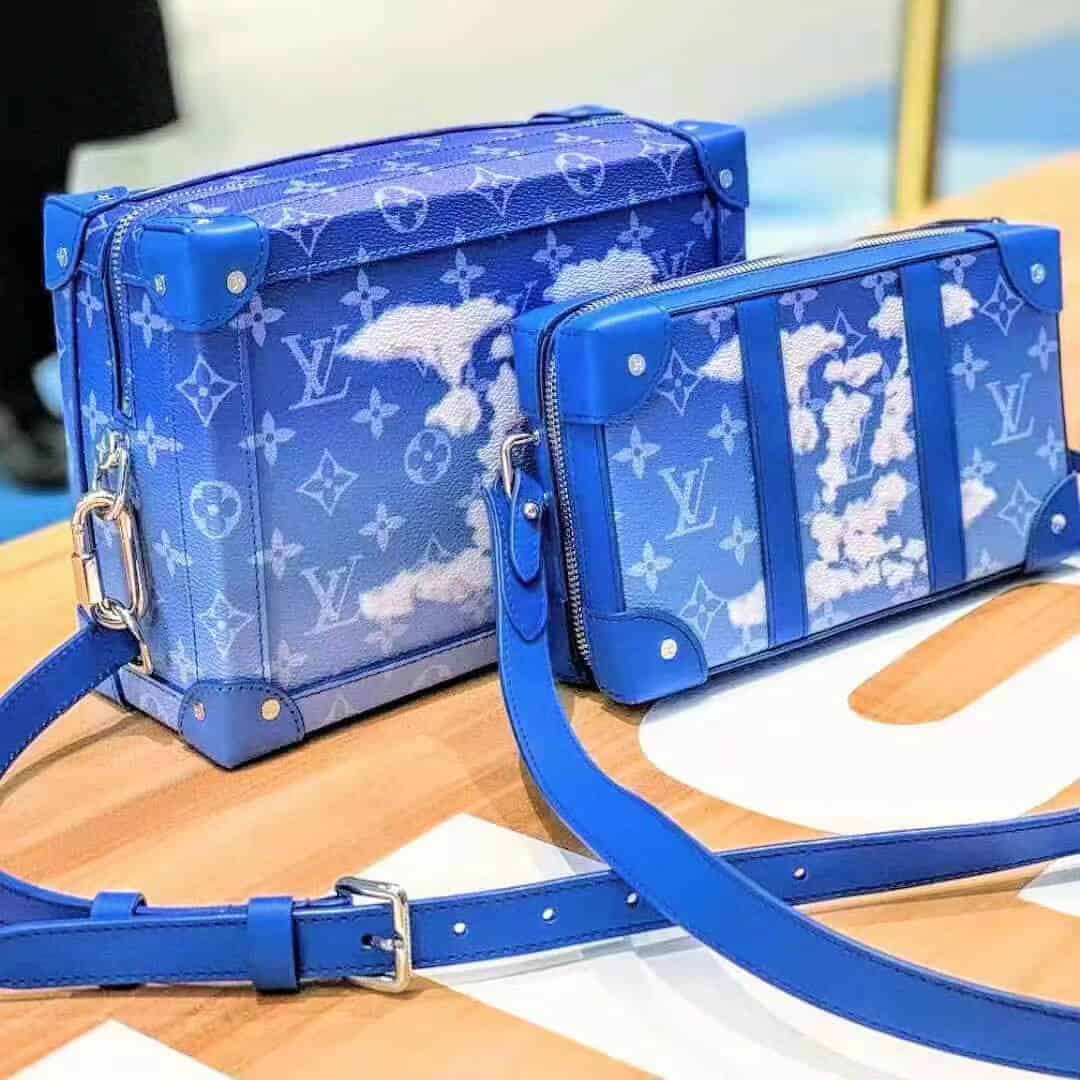 LV M45430 蓝天白云朵系列Soft Trunk软盒子斜挎包