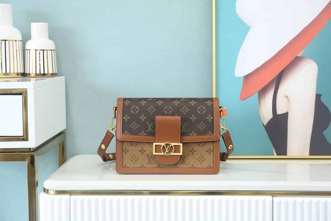 LV Dauphine MM Monogram in Brown – Handbags M44391