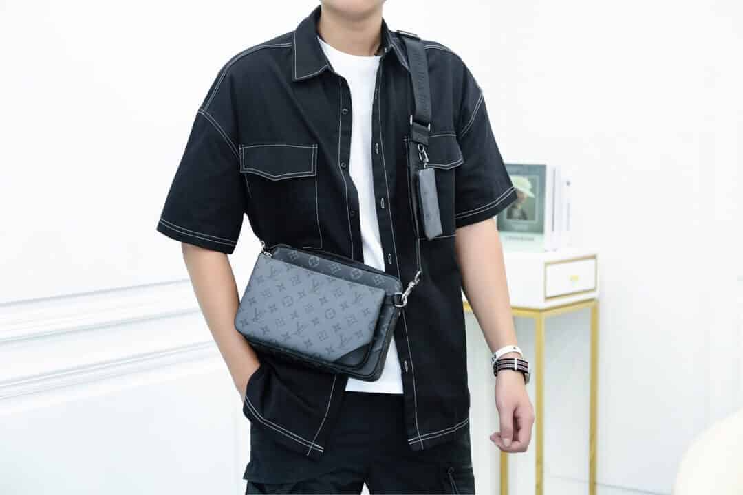 Louis Vuitton 2020ss新款男士Trio三合一邮差包 M69443