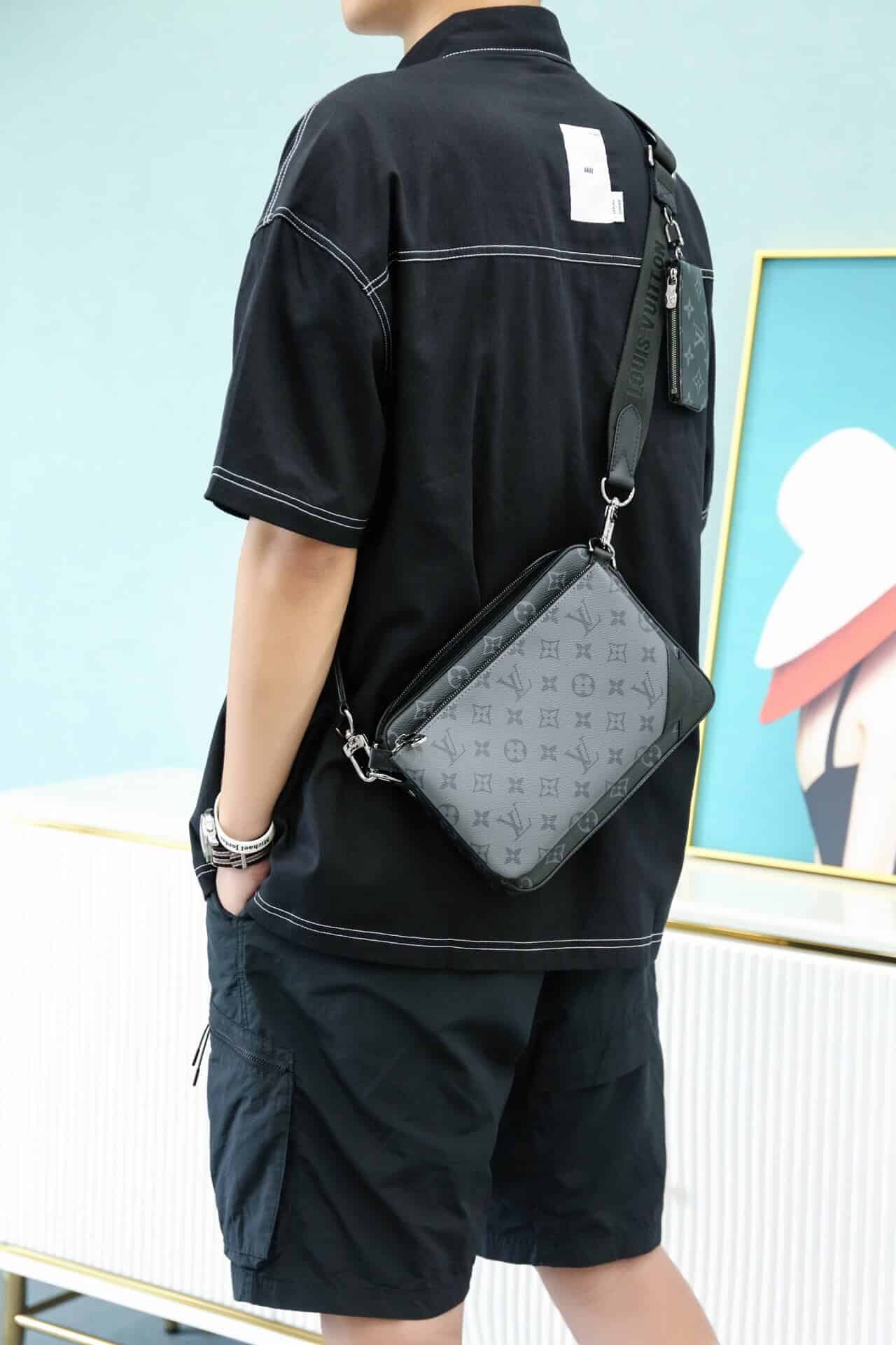 Louis Vuitton 2020ss新款男士Trio三合一邮差包 M69443