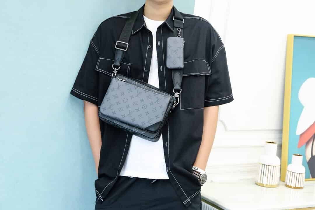 Louis Vuitton 2020ss新款男士Trio三合一邮差包 M69443
