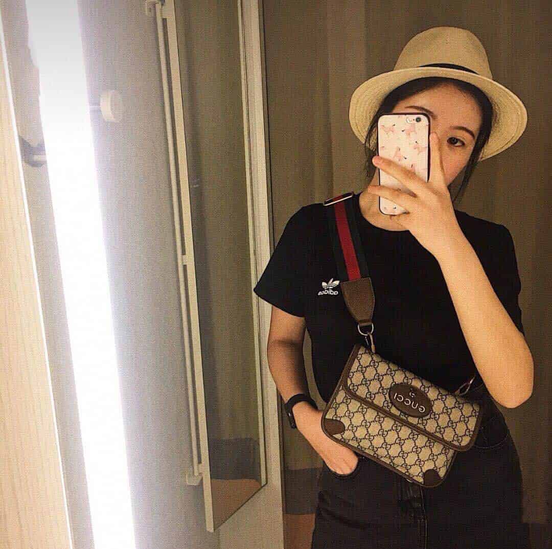 Gucci/古驰 Totem GG Superme经典爆款虎头腰包 489617