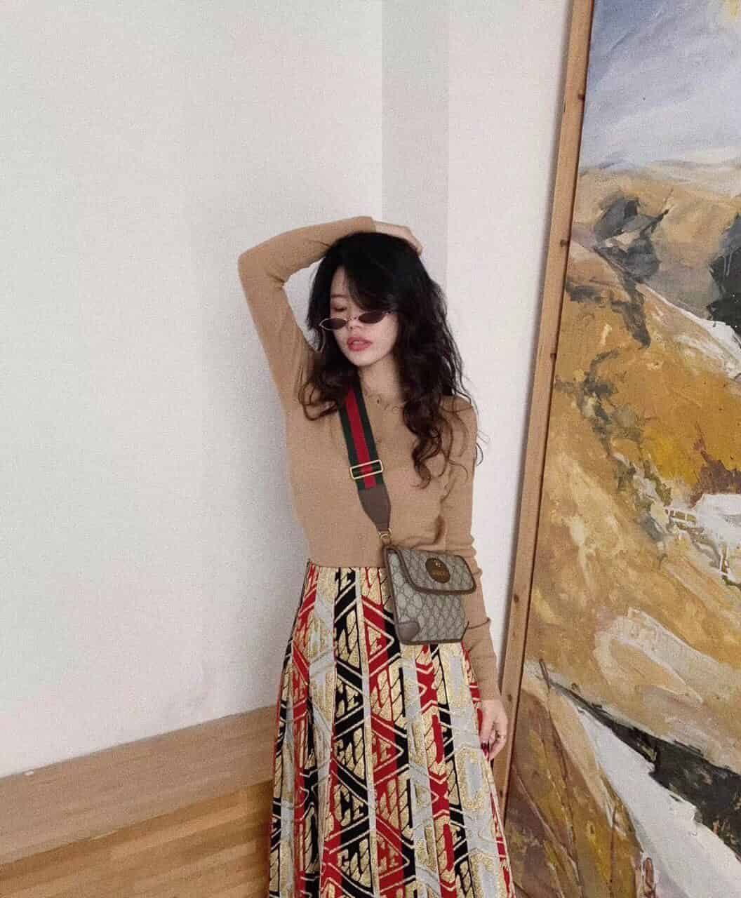 Gucci/古驰 Totem GG Superme经典爆款虎头腰包 489617