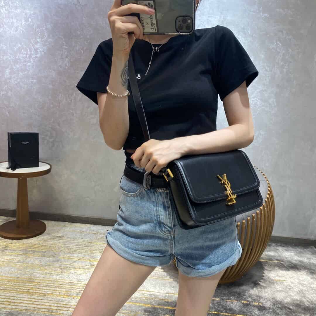 YSL SOLFERINO BOX 中号肩背包 6343050SX0W1000