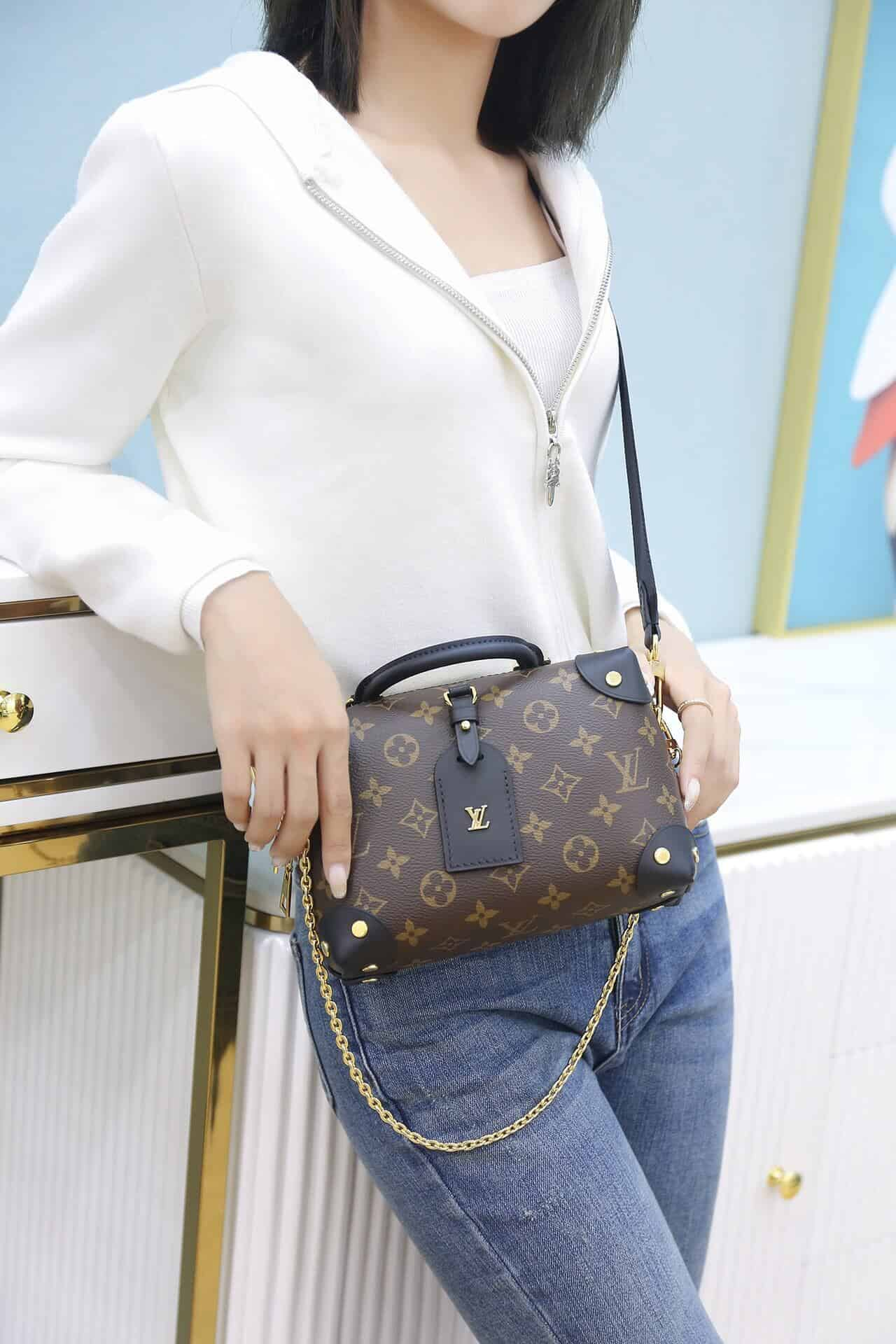 Louis Vuitton PETITE MALLE Petite malle souple (M45393, M45571)