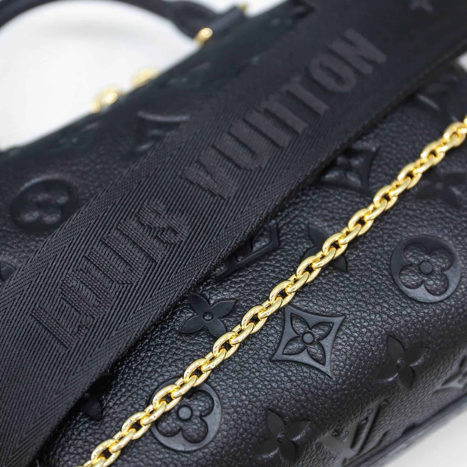 Louis Vuitton LV M45393 Petite Malle Souple 盒子斜跨包