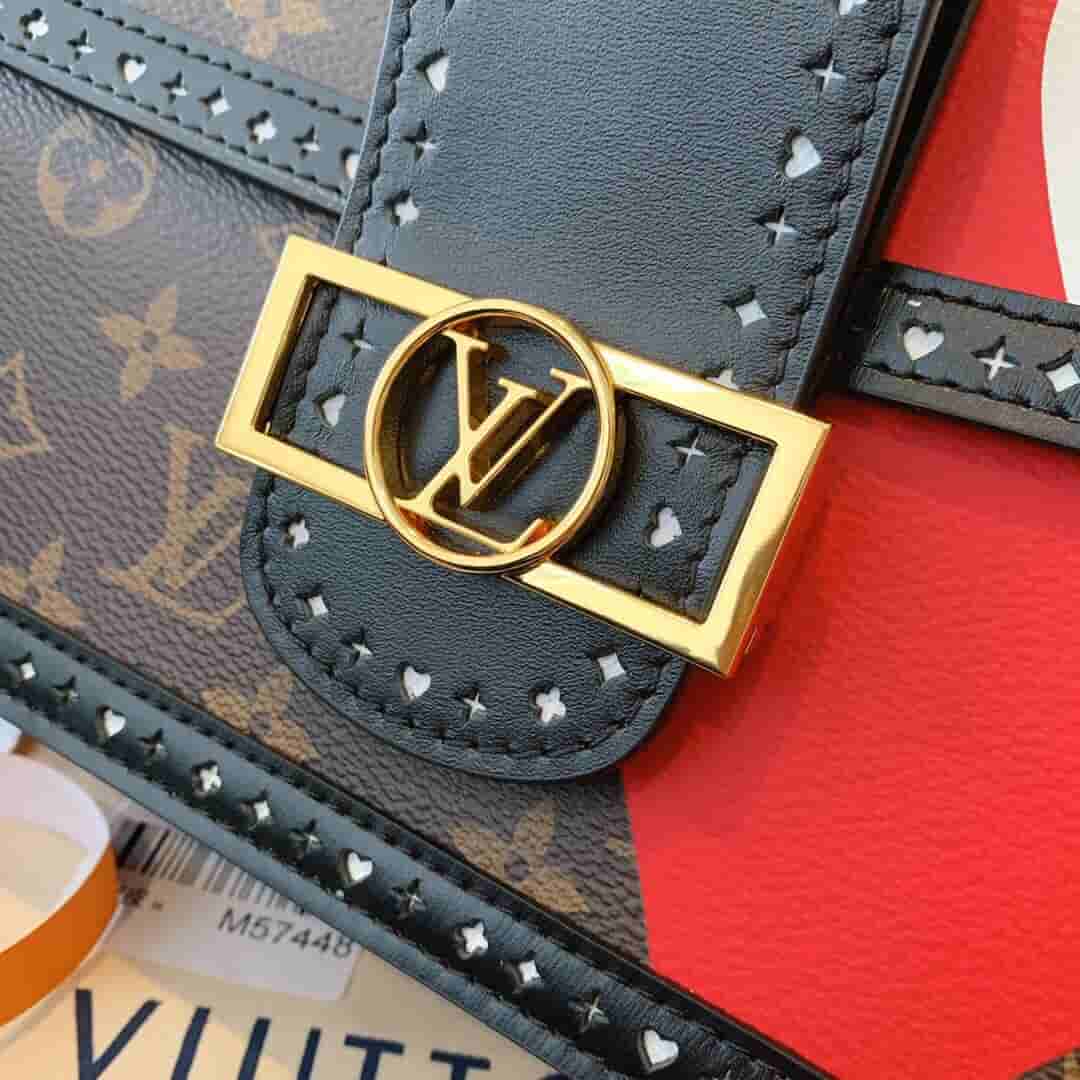 Louis Vuitton LV M57448 Dauphine 扑克牌达芙妮斜挎包