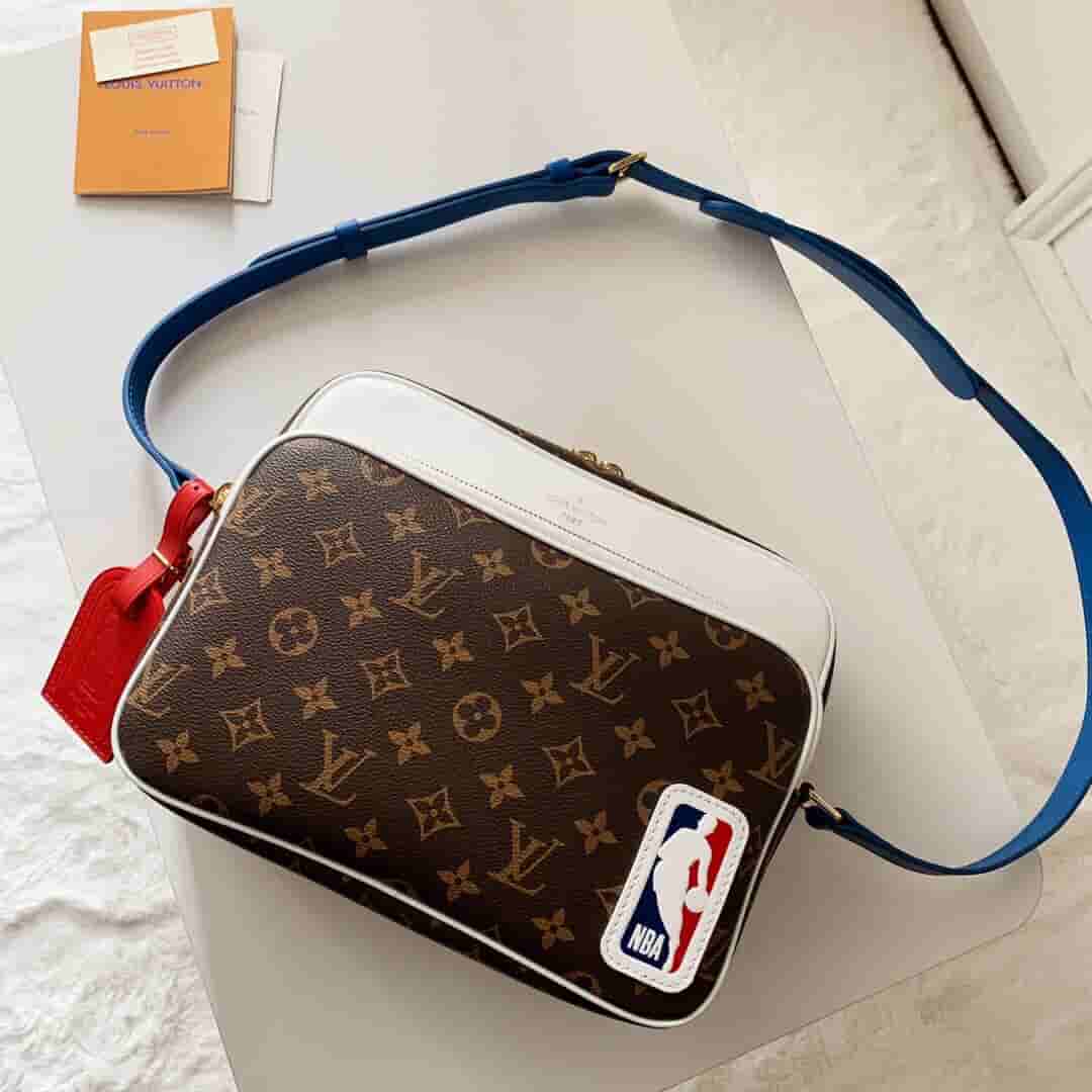 Louis Vuitton LV M45584 xNBA Nil 联名系列邮差包