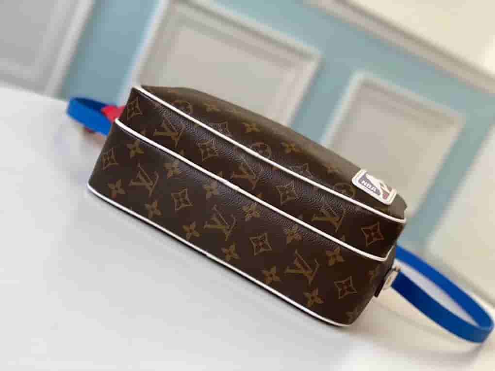 Louis Vuitton LV M45584 xNBA Nil 联名系列邮差包