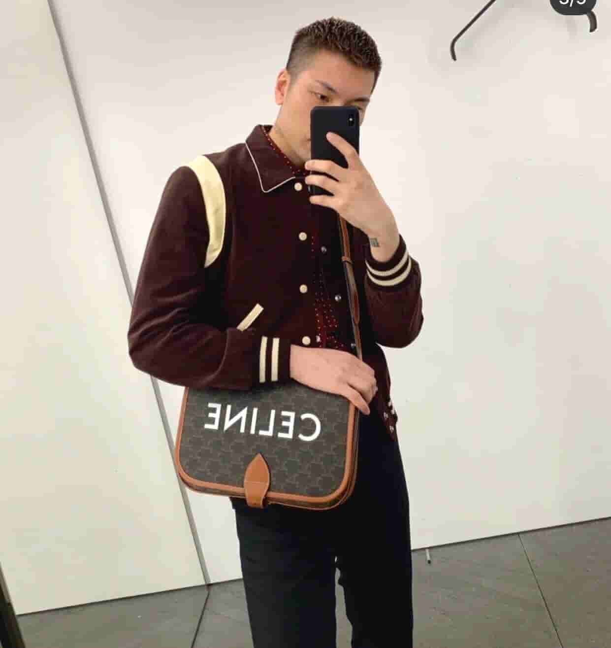 Celine Folco 标志印花邮差包 193902BZK.04LU