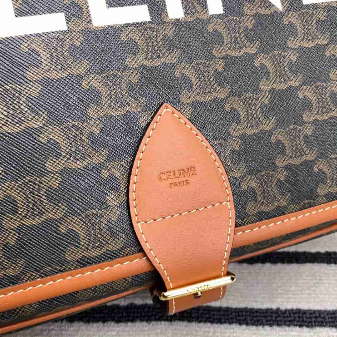 Celine Folco 标志印花邮差包 193902BZK.04LU