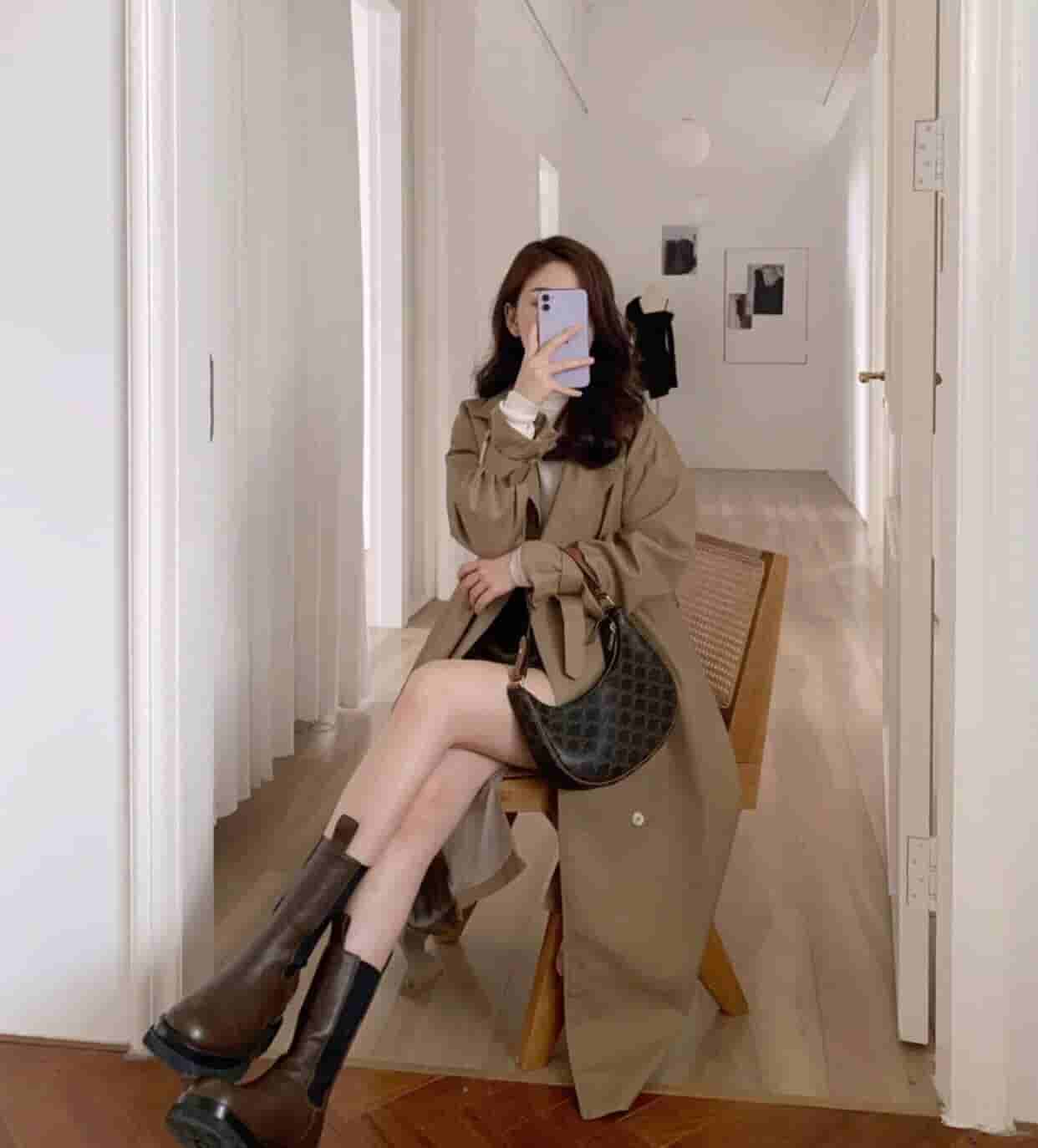 Celine赛琳 Ava 老花腋下包 193952BZJ.04LU