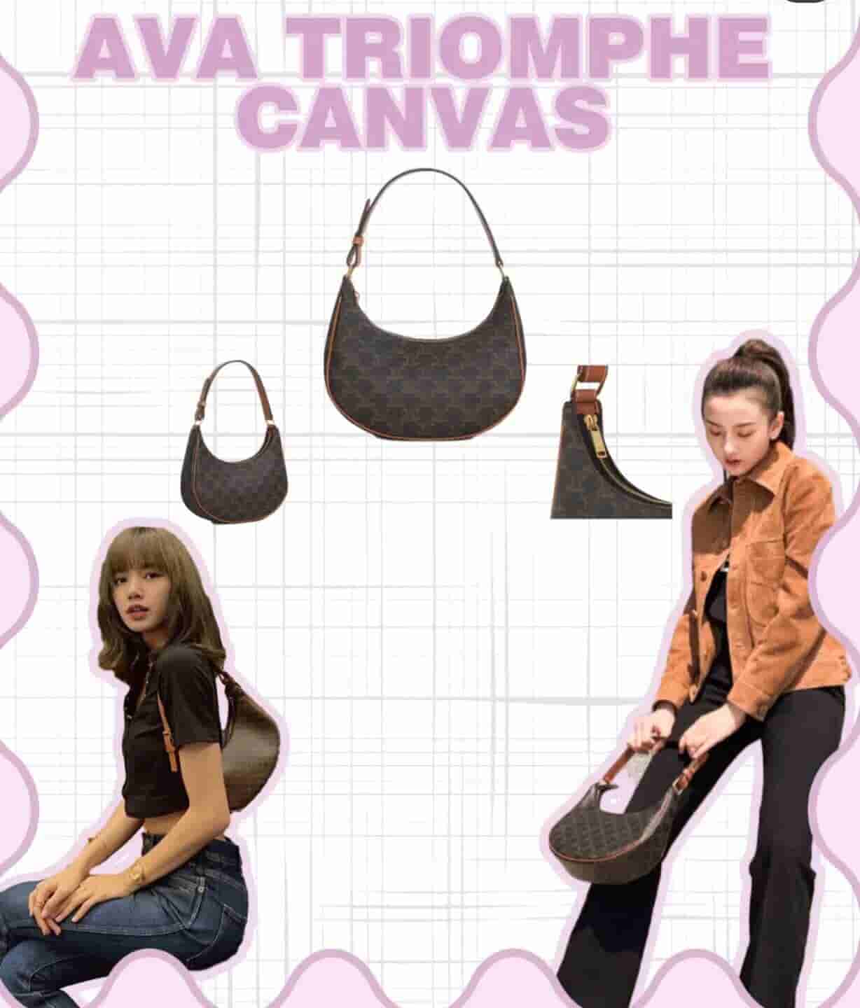 Celine赛琳 Ava 老花腋下包 193952BZJ.04LU